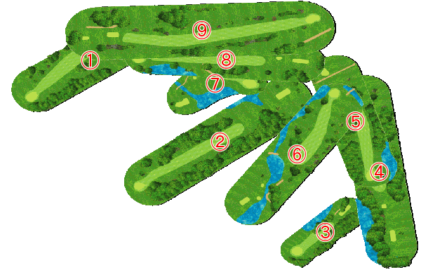 コース全体俯瞰図