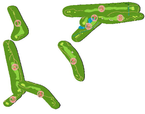 コース全体俯瞰図